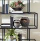Crestview Collection Kai Black Large Candle Holder-1