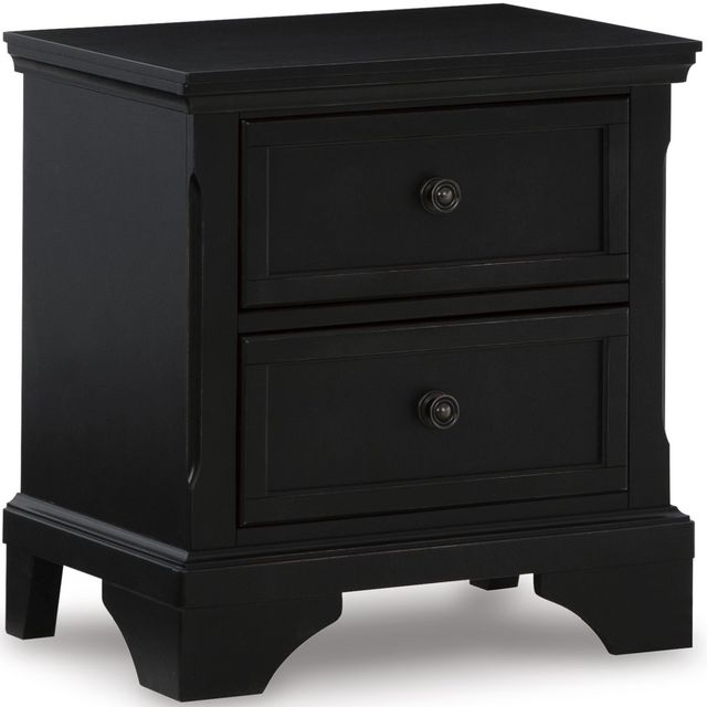 Signature Design by Ashley® Chylanta Black Nightstand-0