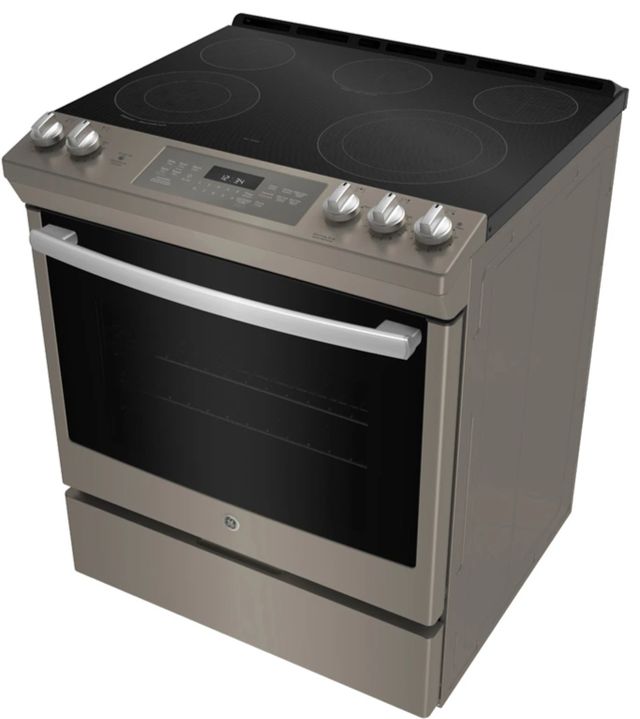 GE® 30" Slate Slide-In Electric Range-3