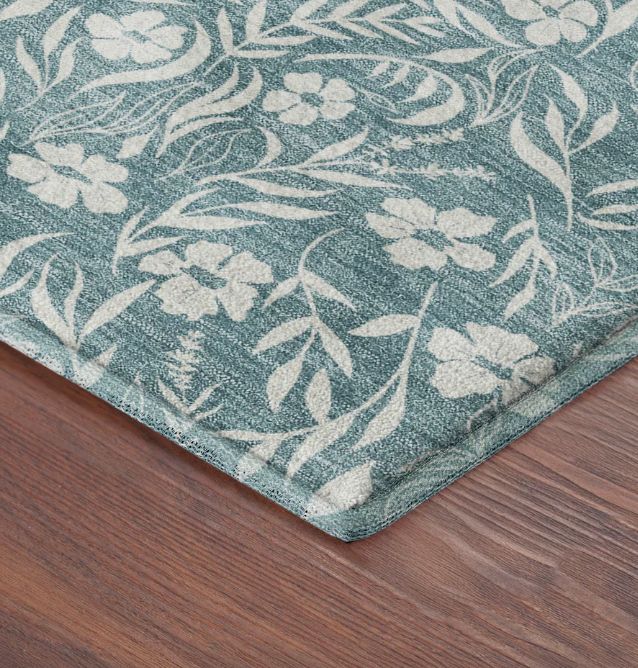 Dalyn™ Rug Company Soft Essentials SE4 Teal 5'x8' Area Rug-4