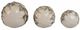 Sagebrook Home Decorah 3-Piece White Decorative Ball Set-1