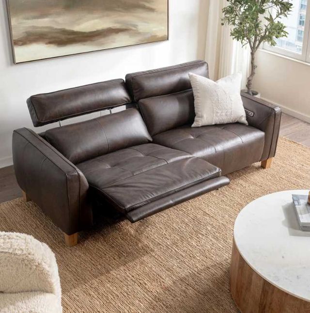 Classic Home Conway Brown Power Reclining Sofa-2