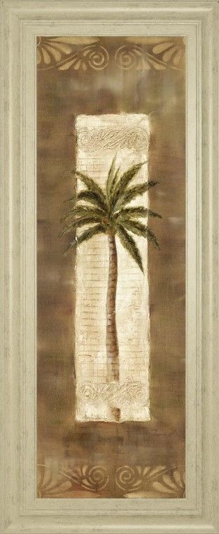 Classy Art Scroll Palm Il By Carol Robinson Wall Art-1