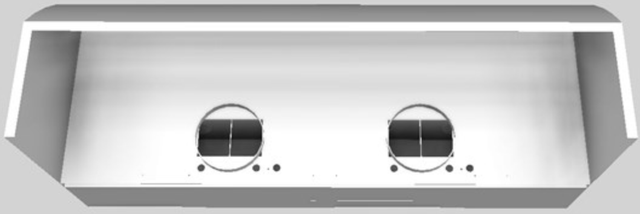 Vent-A-Hood® 60" White Wall Mounted Range Hood-2