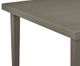 Armen Living Silvana Aluminum/Gray Outdoor Dining Table-2