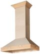 ZLINE Designer Series 36" Wooden Wall Mount Range Hood-1