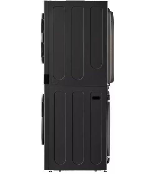 LG Black Steel Electric Laundry Center, 5 Cu. Ft. Washer, and 7.8 Cu. Ft. Dryer Set-2