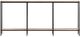 Crestview Collection Crosby Natural Console Table with Black Base-2