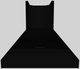 Vent-A-Hood® 36" Black Euro-Style Wall Mounted Range Hood-4