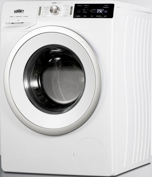 Summit® White Electric Laundry Center, 2.3 Cu. Ft. Washer, 3.9 Cu. Ft. Ventless Dryer-3