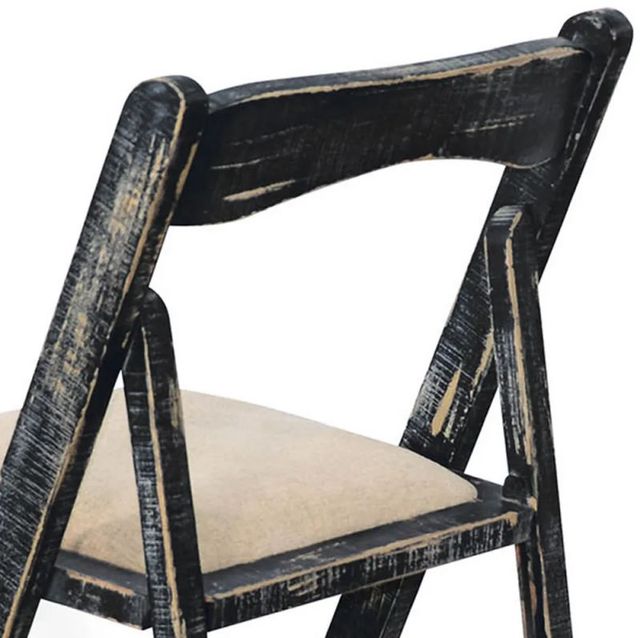 Sunny Designs™ Marina Black Sand Folding Chair-3