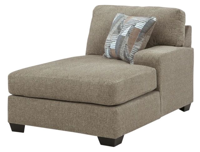 Benchcraft® Newellen 3-Piece Hemp Sleeper Right-Arm Facing Sectional and Chaise-4