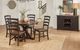 A-America® Stormy Ridge Chicory Dining Table with Slate Black Base-2
