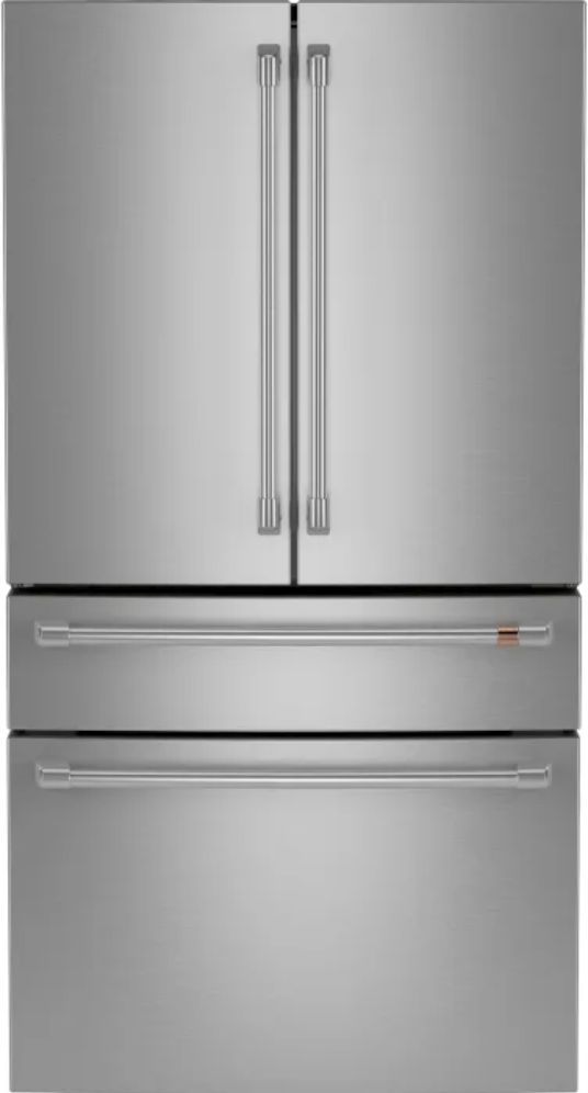 Café™ 36'' 23.2 Cu. Ft. Stainless Steel Smart Counter Depth French Door Refrigerator With Dual Dispense AutoFill Pitcher-0