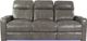 RowOne Prestige Home Entertainment Seating Gray 3-Chair Sofa-2