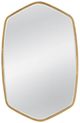 Bassett Mirror Stringer Gold Leaf Wall Mirror-0