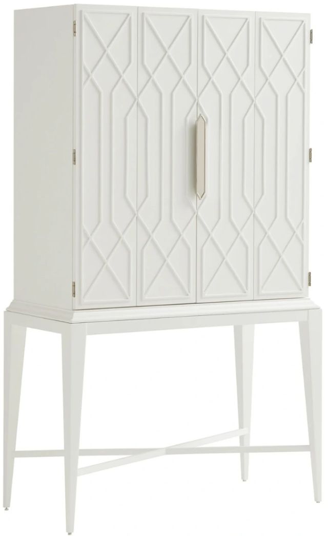 Lexington Home Avondale Elmhurst White Bar Cabinet-0