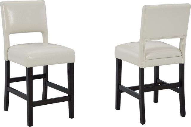 Signature Design by Ashley® Leektree Ivory/Brown Counter Stool-4