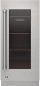 Sub-Zero Stainless Steel Glass Door Panel With Lock - Pro Handle, Right Hinge-0