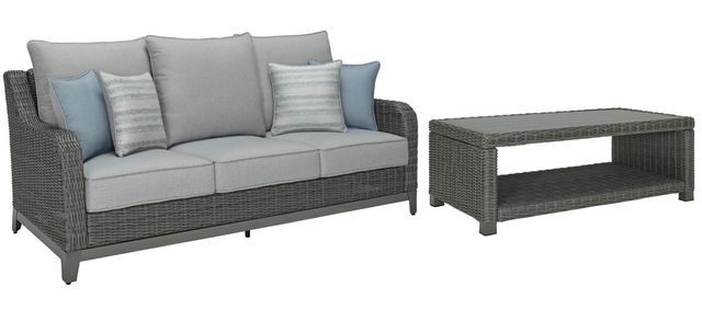 Elite Park 2 Piece Outdoor Seating - Gray