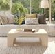 ACME Furniture Inca Travertine Stone Coffee Table-1