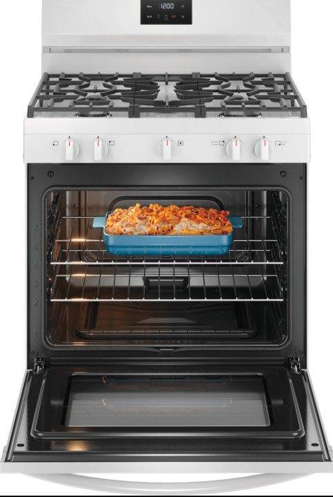 Frigidaire® 30" White Freestanding Gas Range-4