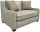 Best® Home Furnishings Customizable Marinette Chair and a Half with Memory Twin Sleeper and Dark Walnut Legs-0