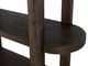 International Furniture Direct Balam Stained Dark Bookcase-5
