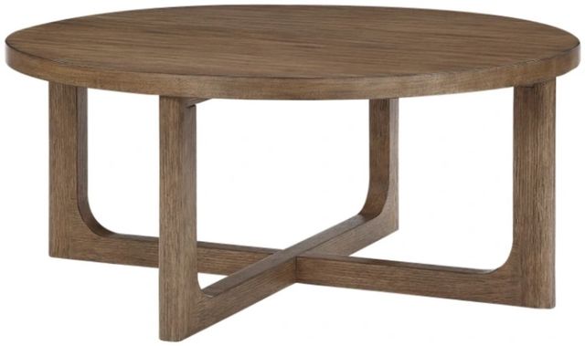 Homelegance® Blake Light Brown Cocktail Table-0