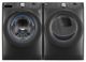 GE® Carbon Graphite Front Load Washer & Gas Dryer Laundry Pair-0