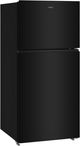 Whirlpool® 30" 19.2 Cu. Ft. Black Top Freezer Refrigerator with Total Coverage Cooling-1