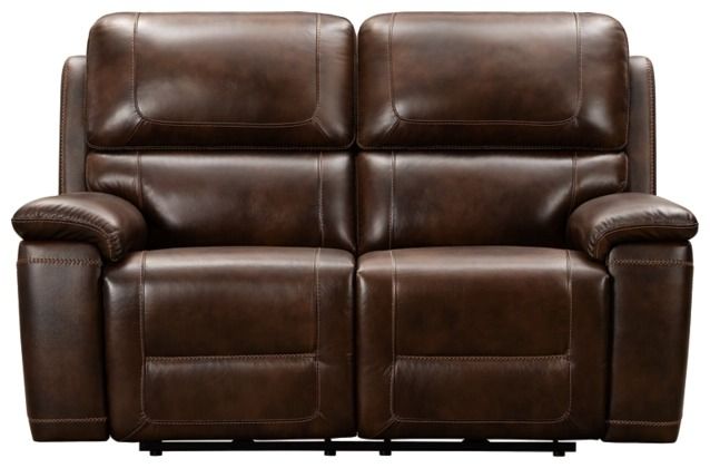 Signature Design by Ashley® Wentler Brown Power Reclining Loveseat-2
