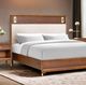 Furniture of America® Hepburne Walnut Queen Panel Bed-0