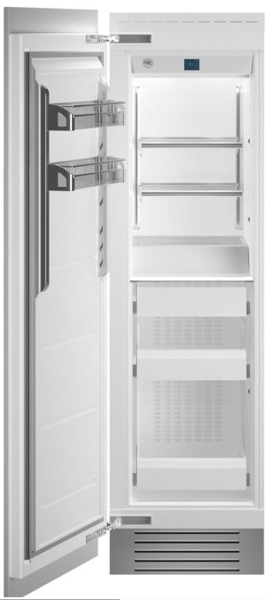 Bertazzoni 24" 12.6 Cu. Ft. Stainless Steel Column Freezer-0