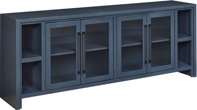 aspenhome® Tatum Malta Blue 84" Console with 4 Doors-0