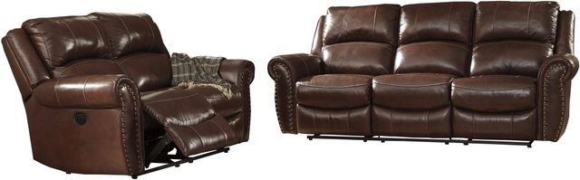 Signature Design by Ashley® Bingen Harness Power Reclining Sofa-4