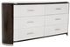 Michael Amini® Paris Chic Espresso Dresser and Mirror-1