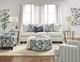 Furniture of America® Porthcawl Ivory 2-Piece Sofa and Loveseat Set-0