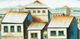 Crestview Collection Neighborhood Brown/Light Blue Wall Art-1