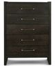 Bassett® Furniture BenchMade Braddock Dark Chestnut Maple Chest of Drawers-1