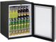 U-Line® ADA Series 5.4 Cu. Ft. Black Beverage Center-1