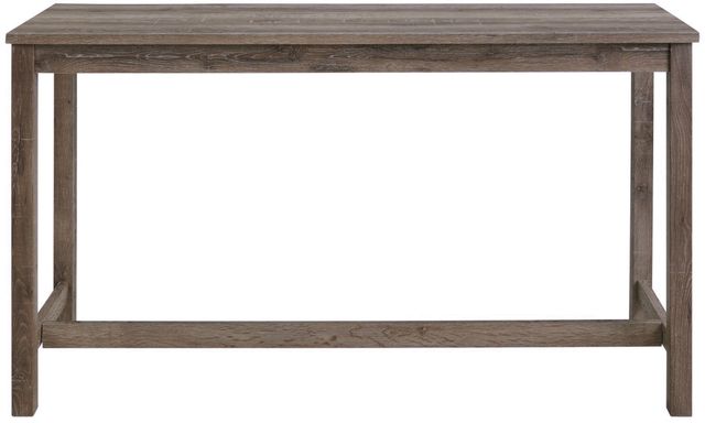 Elements International Oak Lawn 4-Piece Gray Bar Table Set-2
