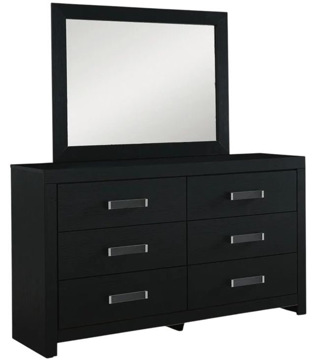 Signature Design by Ashley® Maeling Black Dresser and Mirror-0