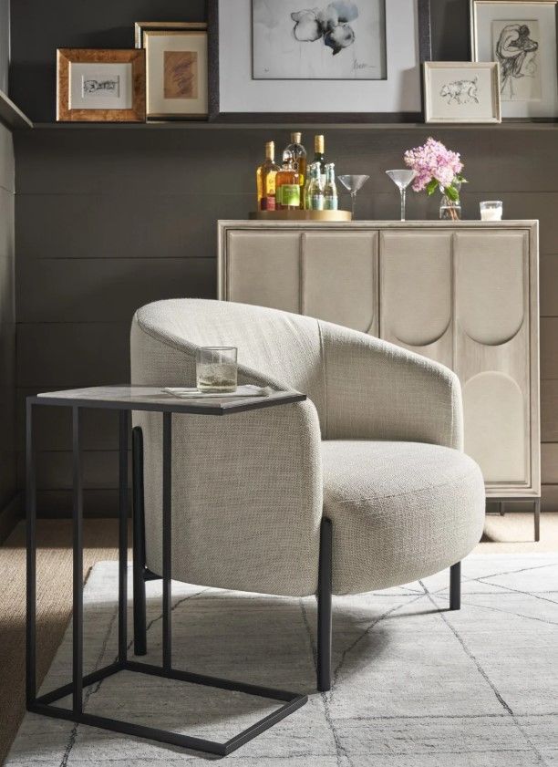 Universal Explore Home™ Coalesce Nikolai Asbury Oyster Lounge Chair-1