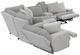 Catnapper® Abraxas 6-Piece Moonstruck 41" Curved Power Reclining Sectional-3