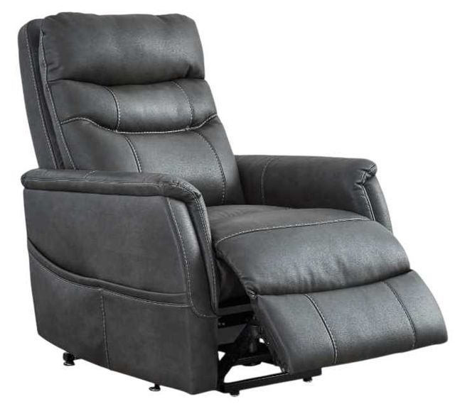 Signature Design by Ashley® Strawbill Shadow Power Lift Recliner-1
