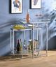 ACME Furniture Piffo Chrome/Clear Serving Cart-1