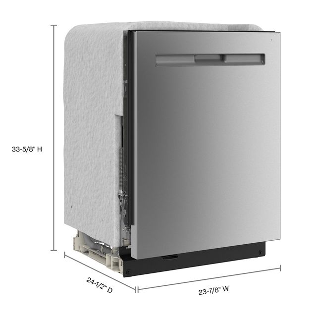 Maytag® 24" Fingerprint Resistant Stainless Steel Top Control Built-In Dishwasher with PowerBlast® Cycle and PowerDry-2