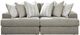 Signature Design by Ashley® Avaliyah 2-Piece Ash Small Spaced Sectional-0