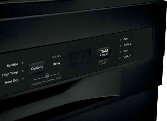 Frigidaire® 24'' Black Built-In Dishwasher-4